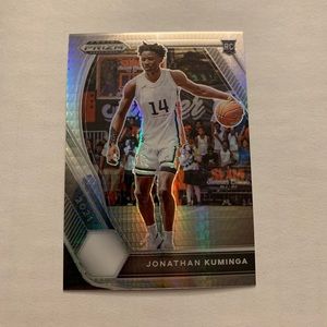 2021-22 Prizm Draft Picks #5 Jonathan Kuminga Hyper Prizm Rookie RC